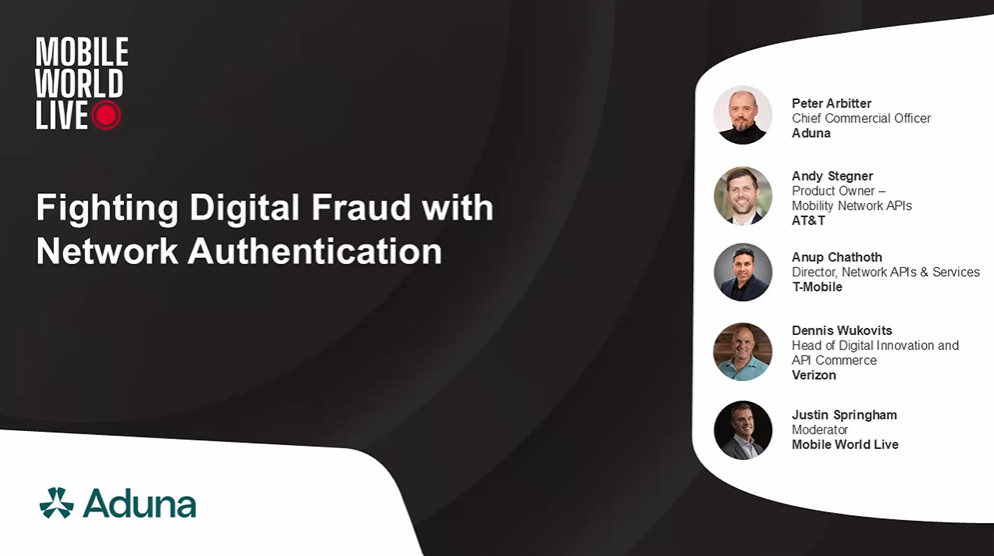 Webinar Replay: Fighting Digital Fraud with Network Authentication